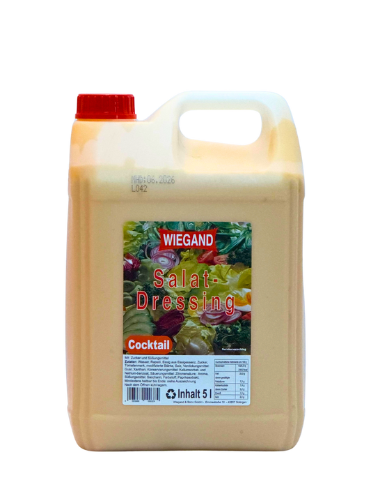 Wiegand Cocktail Dressing 5L