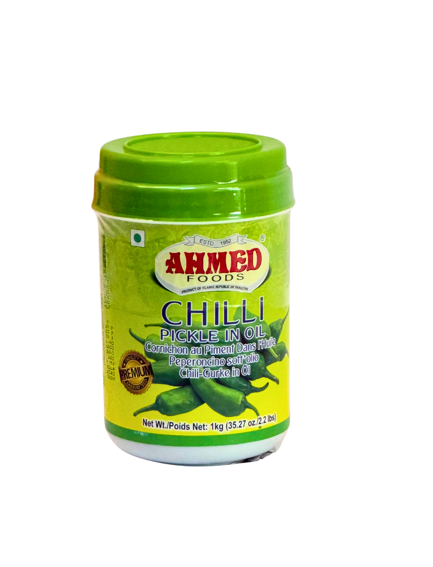 Chilli Pickels 1kg AhmedShan