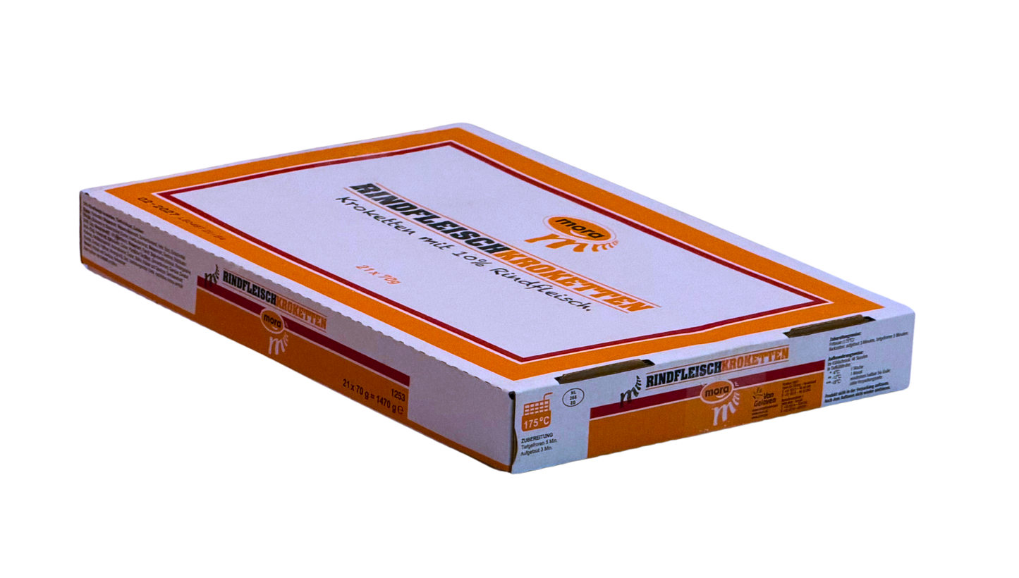 Rindfleischkroketten 70g Mora 21x70gm