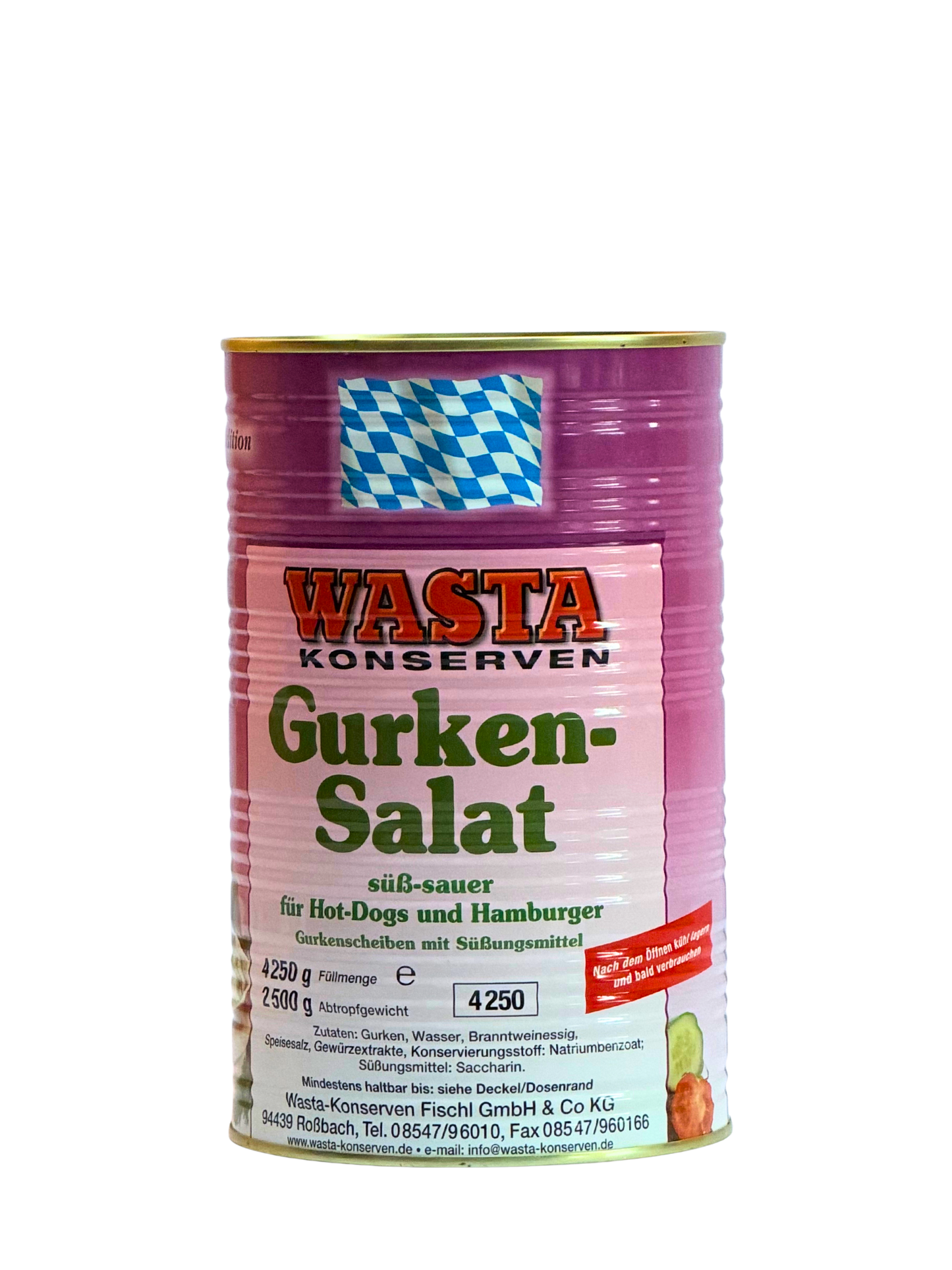 Wasta Gurkensalat 4250ml
