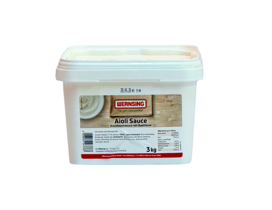 Wernsing Aioli Sauce 3kg