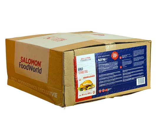 36x250g Salomon Schweine Lachs Schnitzel Paniert