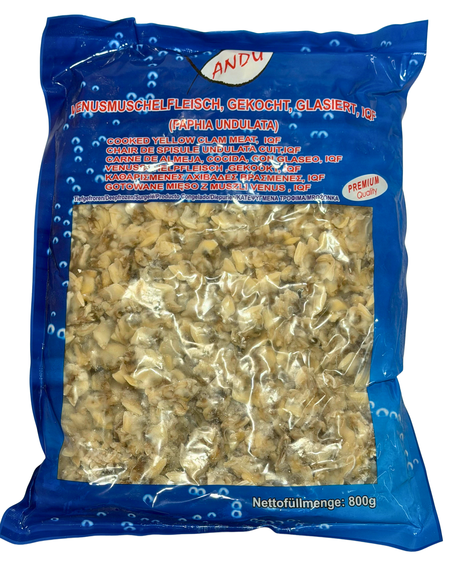 Venus Muscheln Fleisch gekocht 1kg