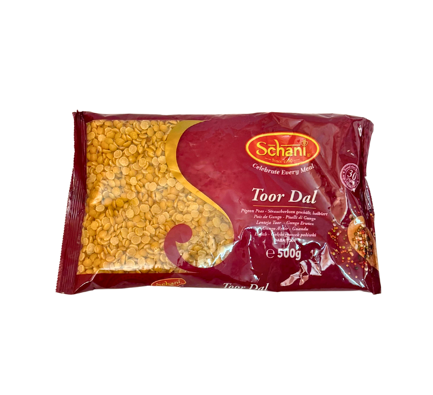 TRS Toor Dal Plain 500g Lentils