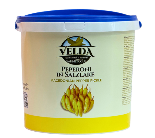 NikosVelda Milde Peperoni 15kg Eimer