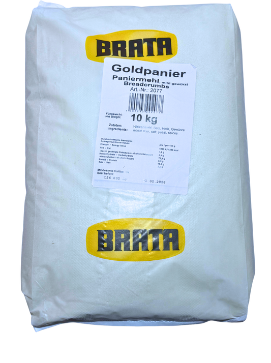 Brata Paniermehl Goldgelb 10kg
