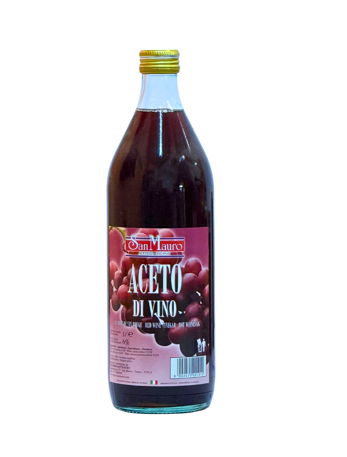 San Mauro Aceto di Vino 1l Rot Weinessig