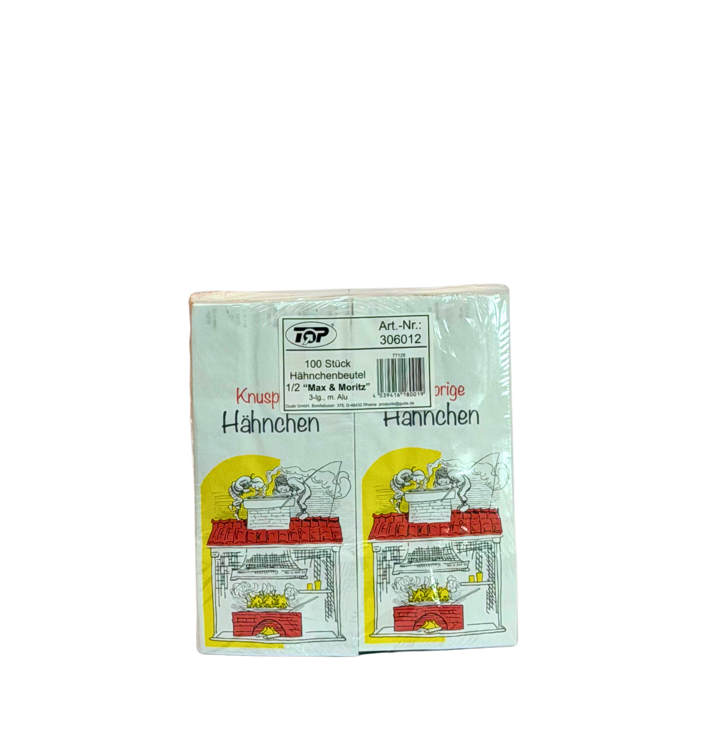 Warmhaltebeutel 12 3Lag Alu Gef. 100Stk.306012