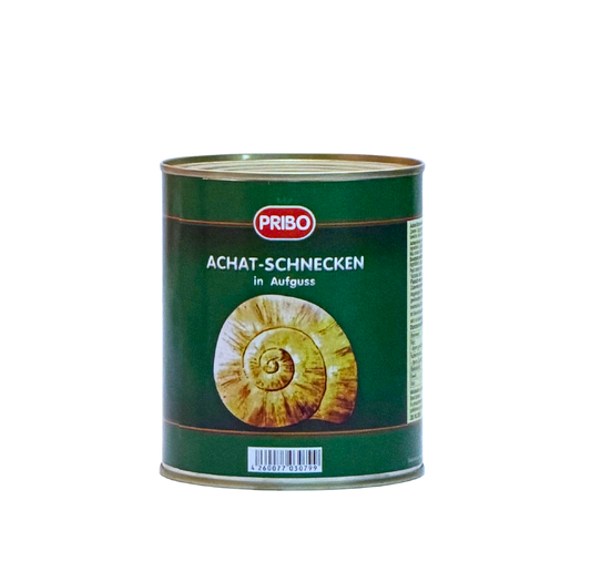 Schnecken im Aufguss 800g Pribo
