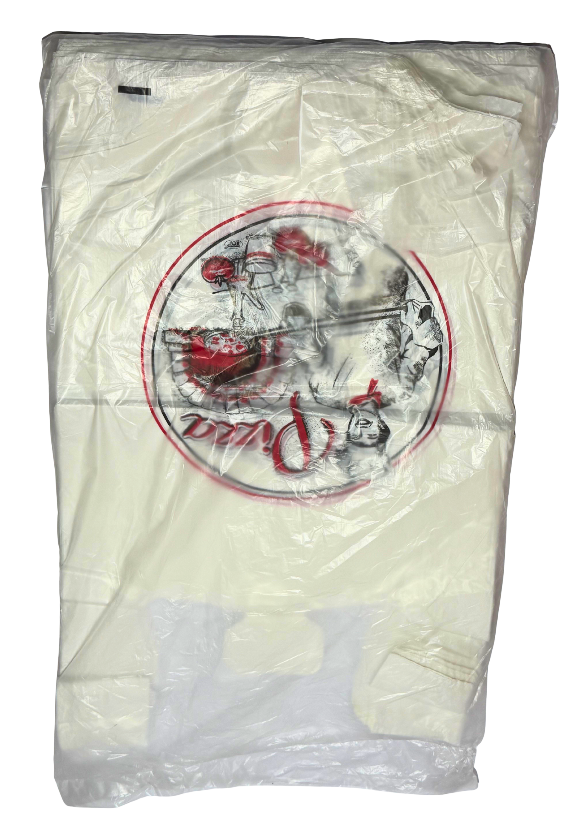 Hemdchen Tragetaschen Pizza 36x24x59 100Stk.