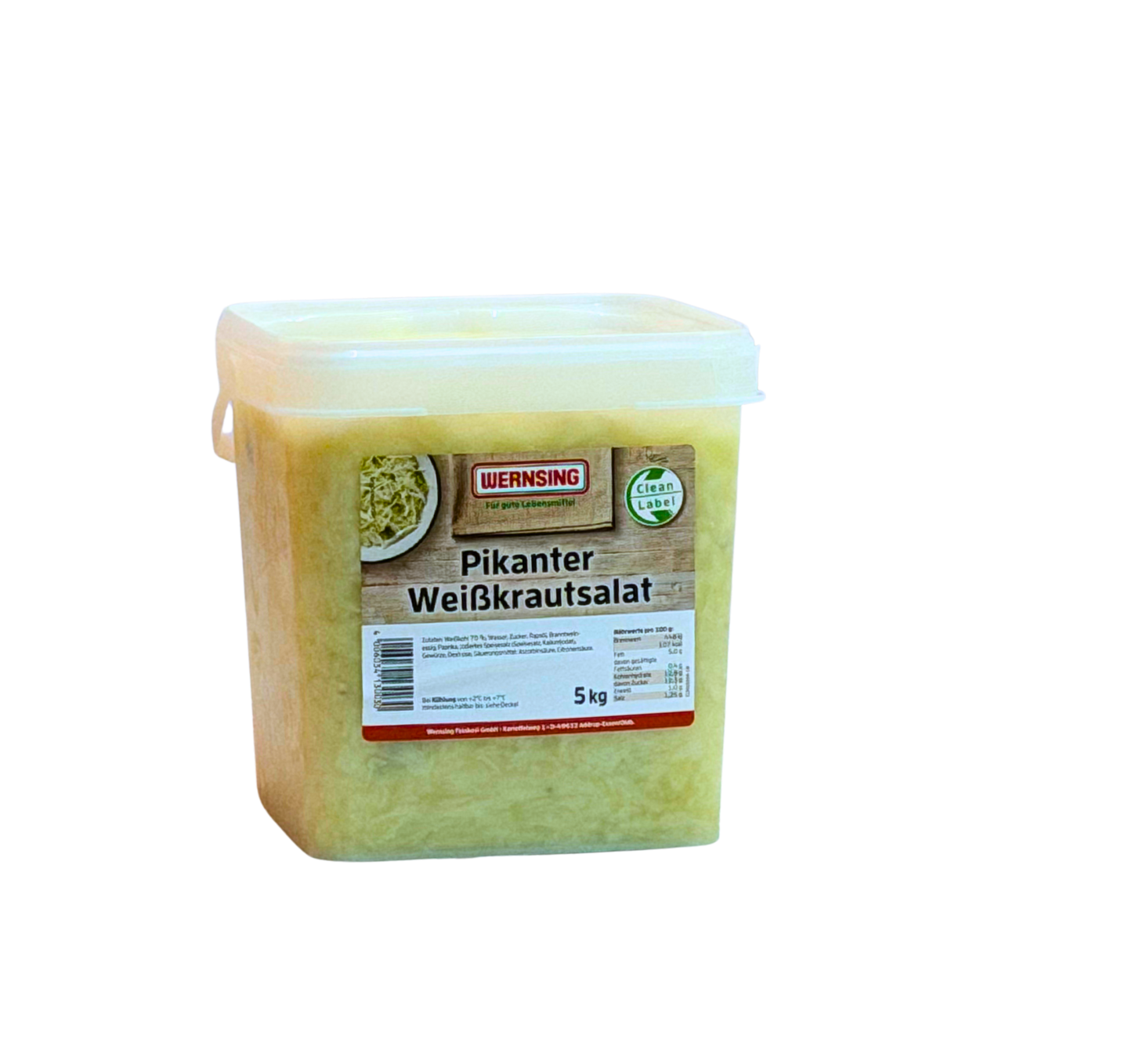 Wernsing Krautsalat Pikant 5kg