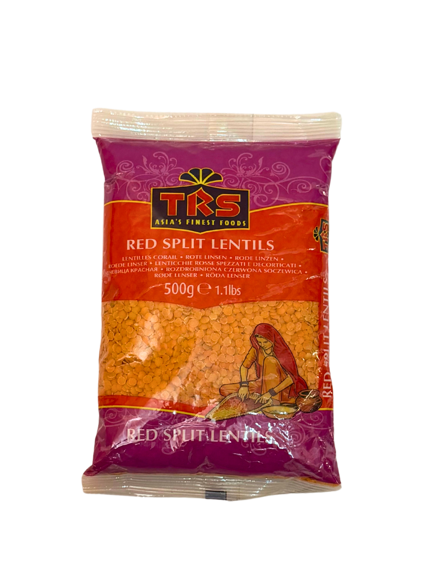 TRS Masoor dal Red 500g schani Alibaba-2
