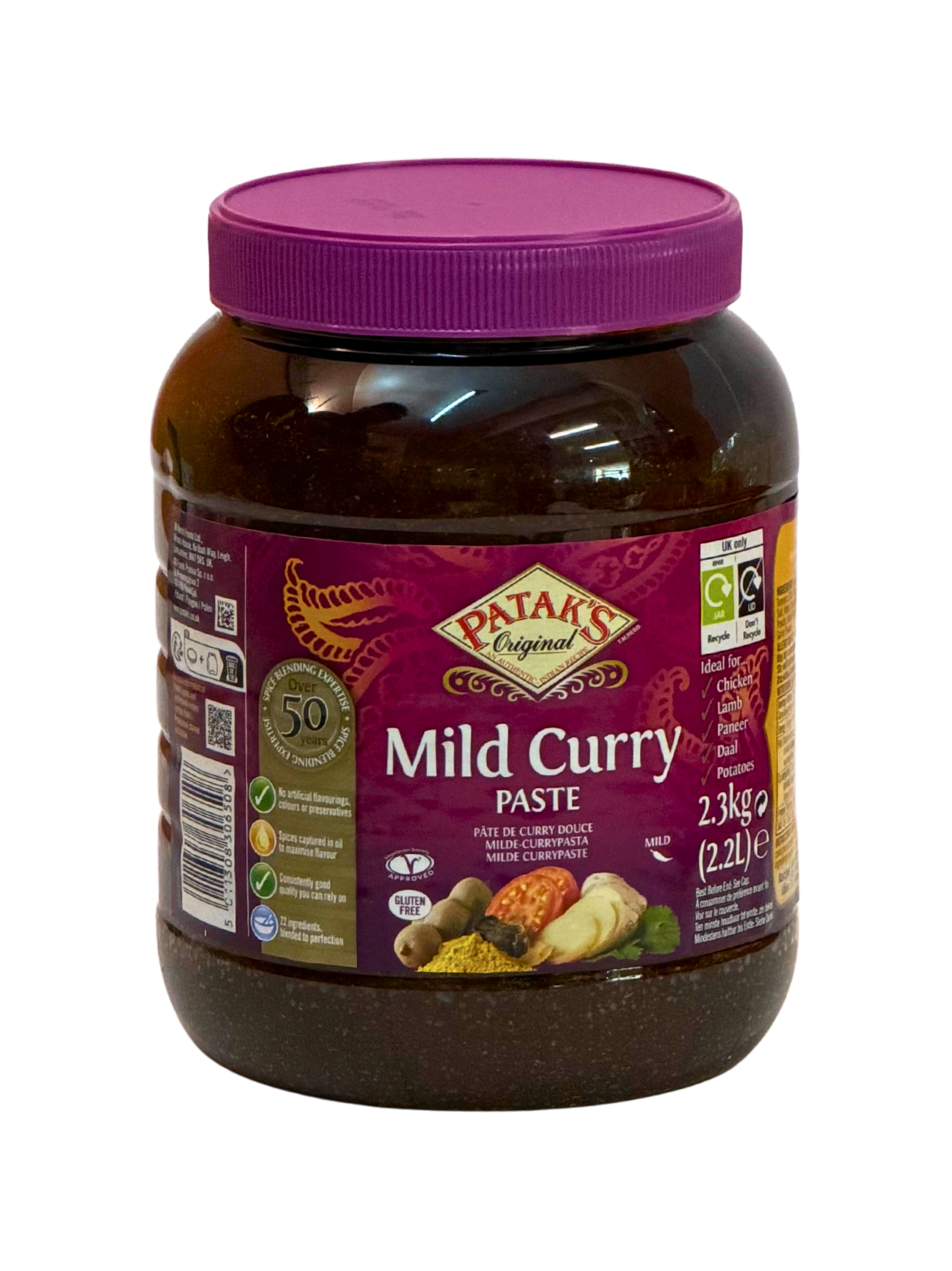 Patak Mild Curry Paste 2300g