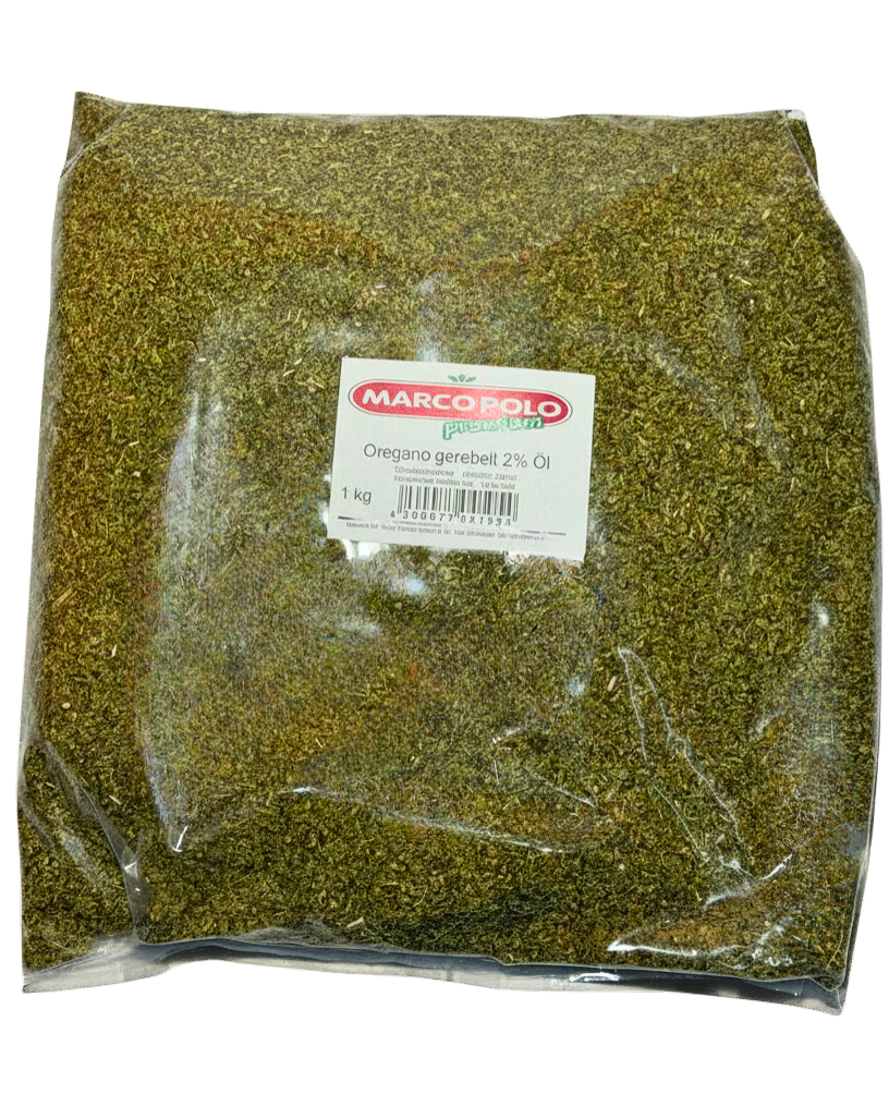 Marco Polo Oregano 1Kg gereblt 2%öl
