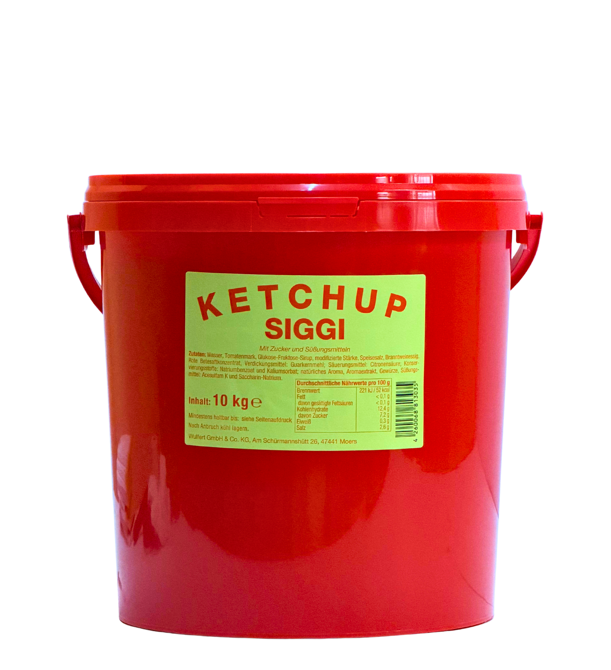 Siggi Ketchup 10L Eimer