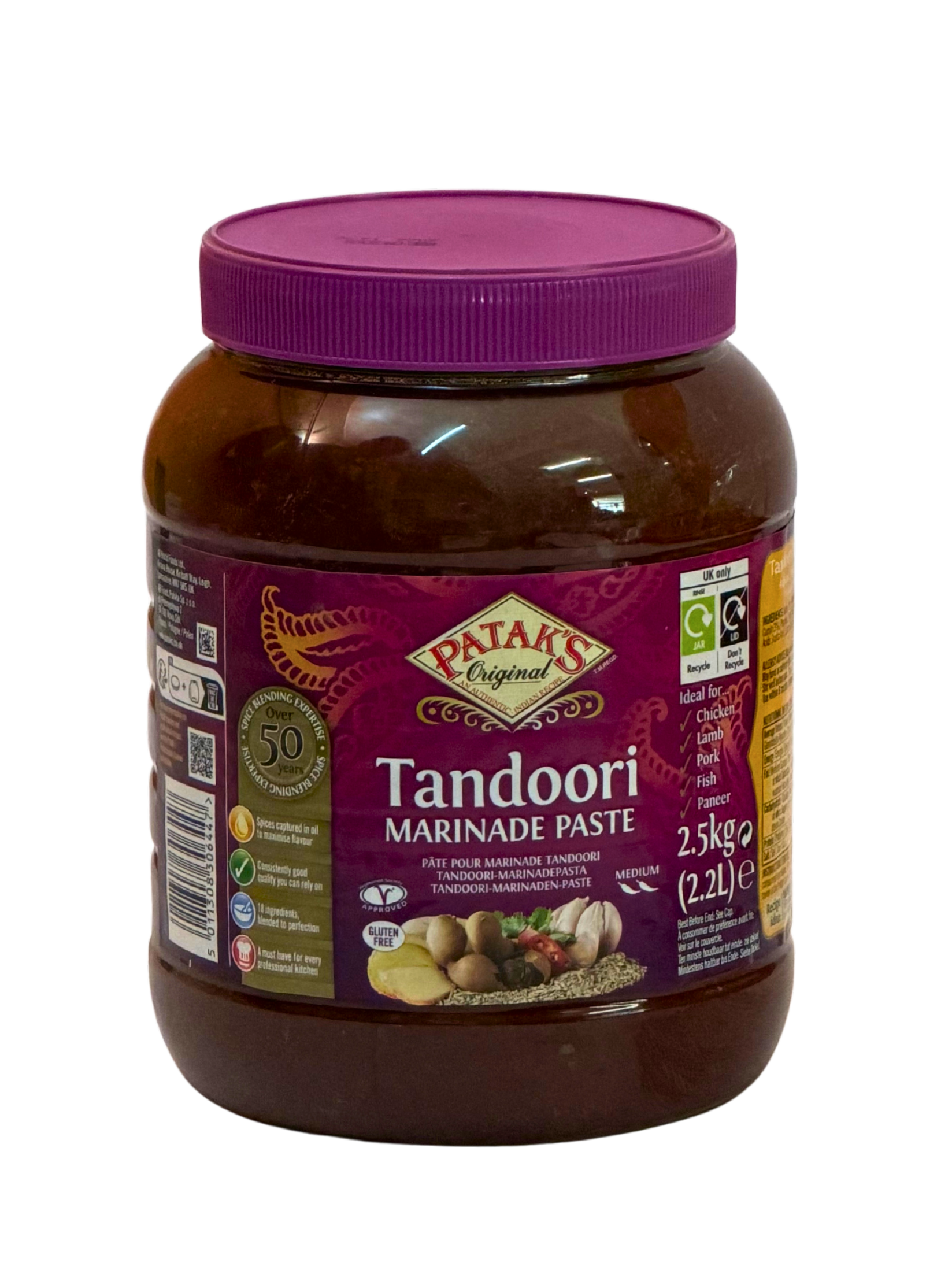 Patak Tandoori Paste 2300 Gm