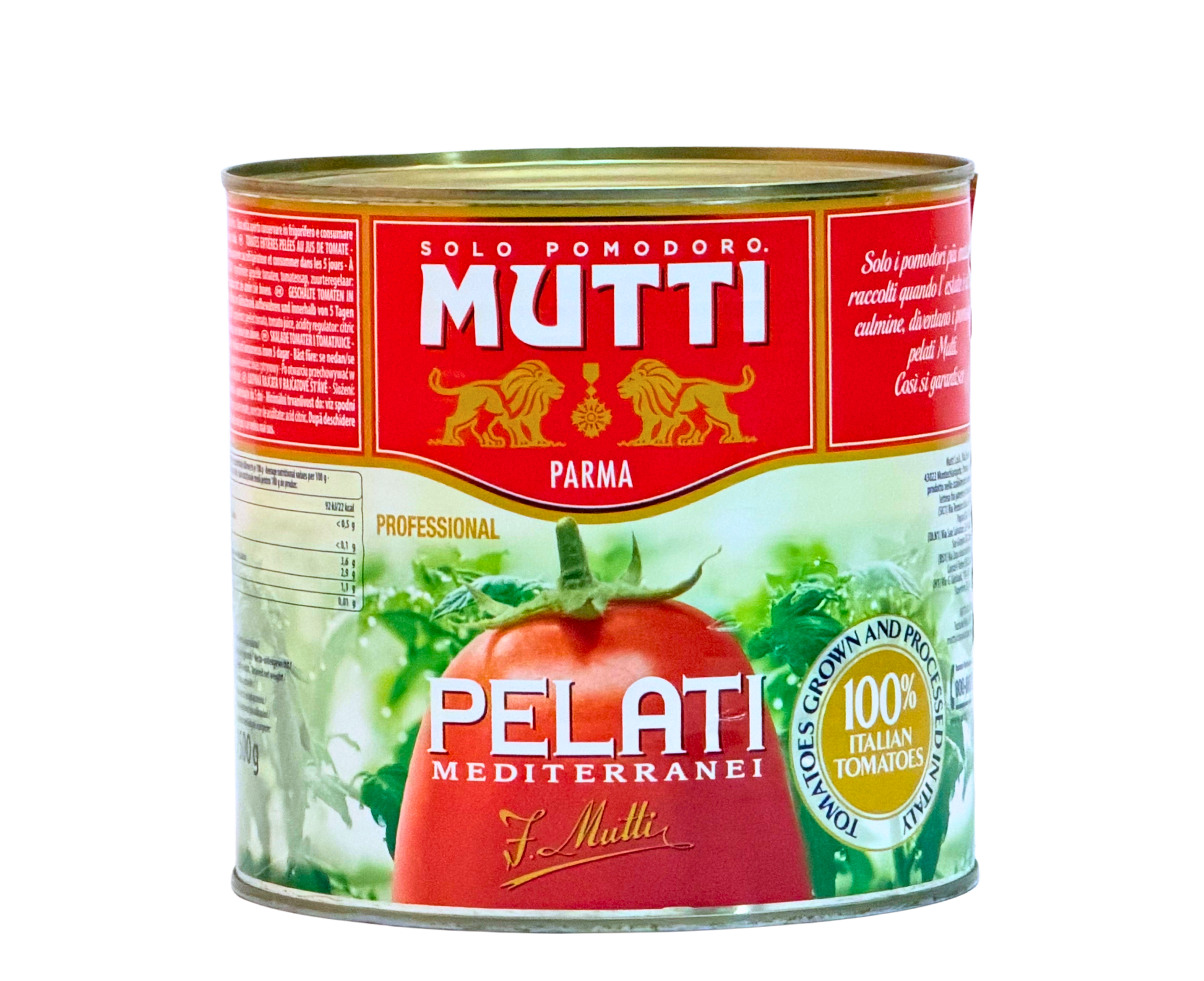 Mutti Tomaten geschält Mediterrane 31 Ds.