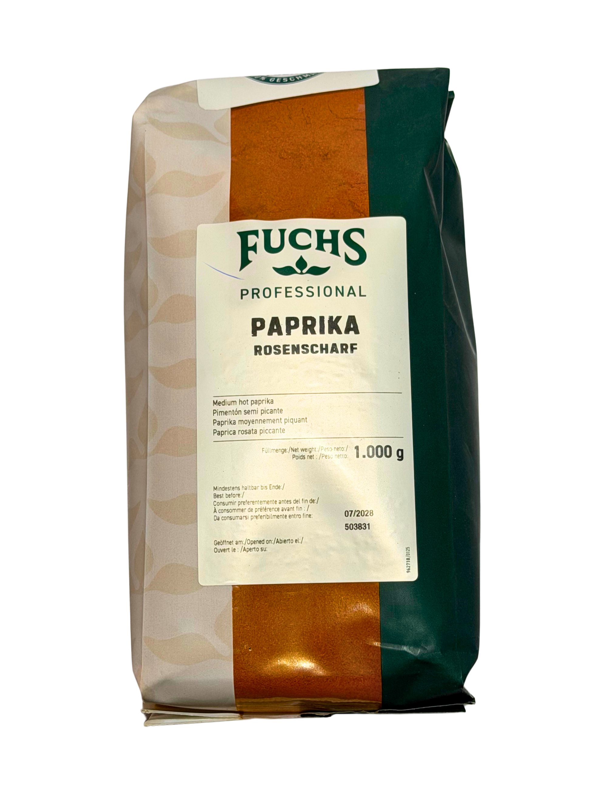 Fuchs Paprika Rosenscharf 1000g
