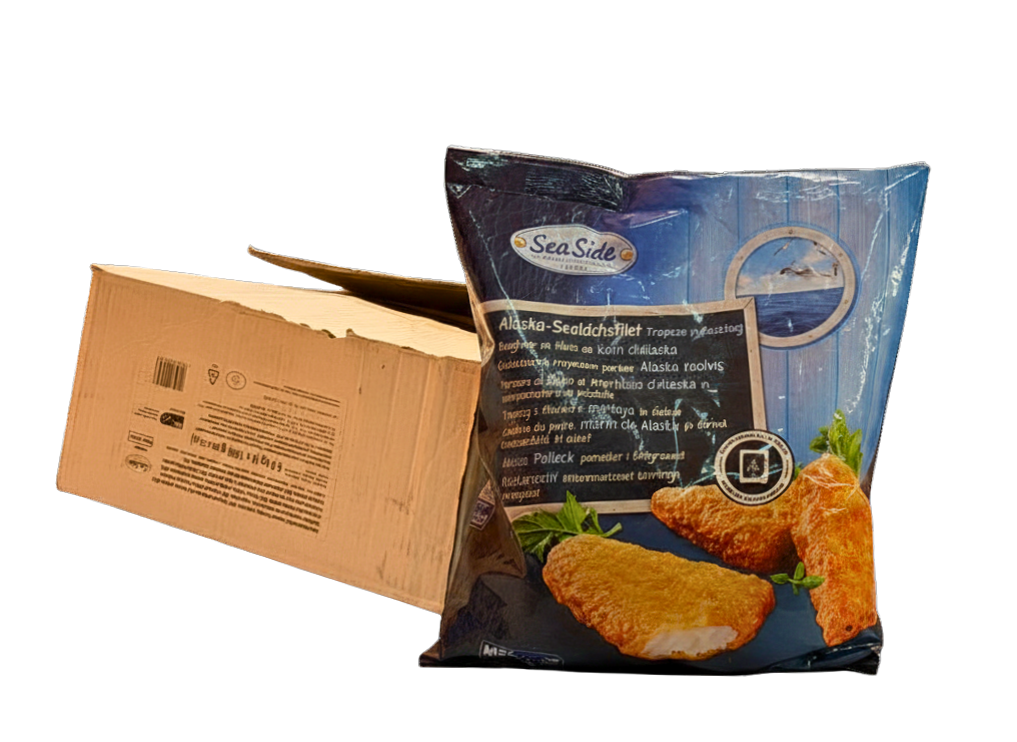 Backfisch Filets 75g Alaska Seelachs 6Kg