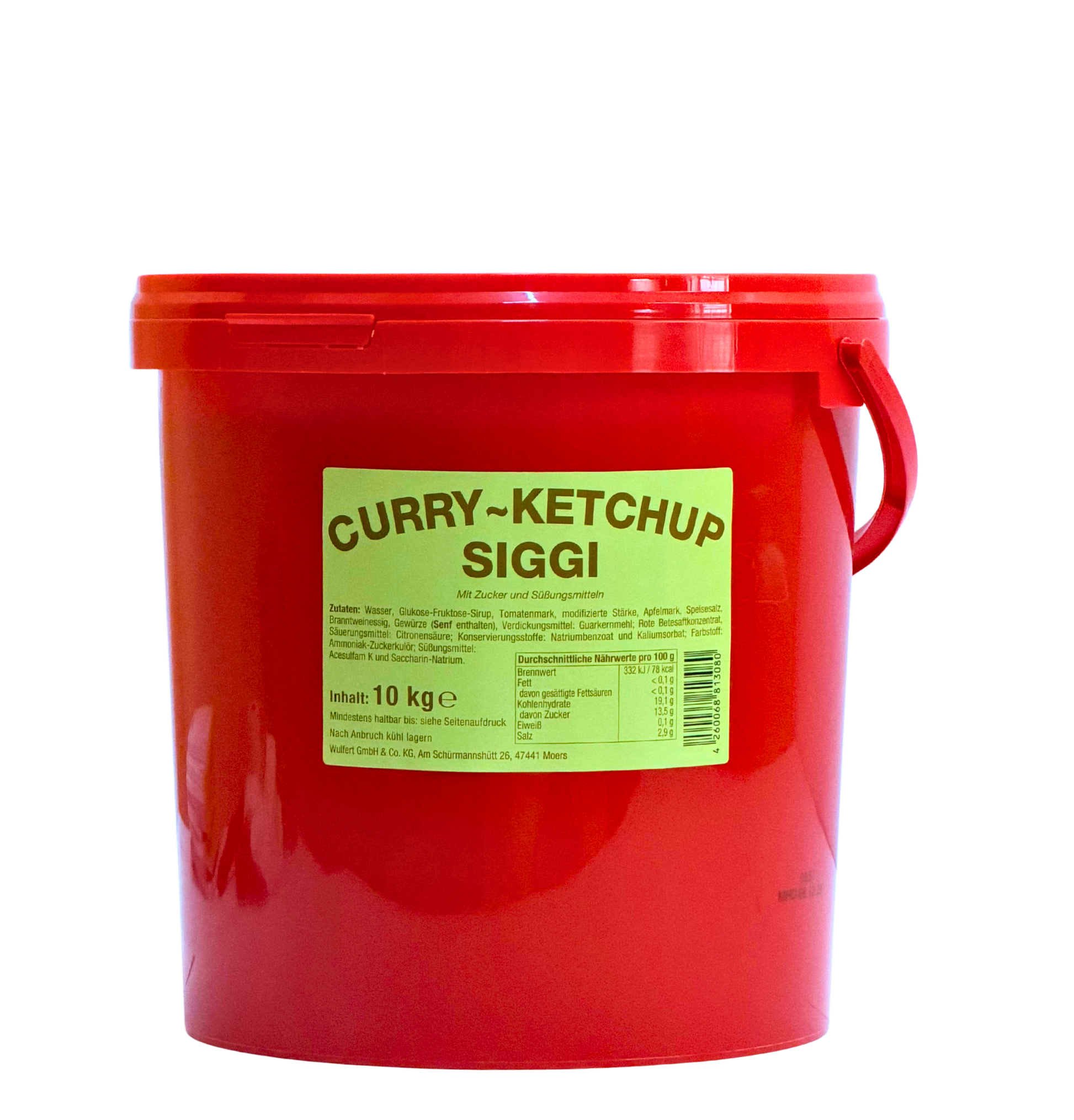 Siggi Curry Ketchup 10L