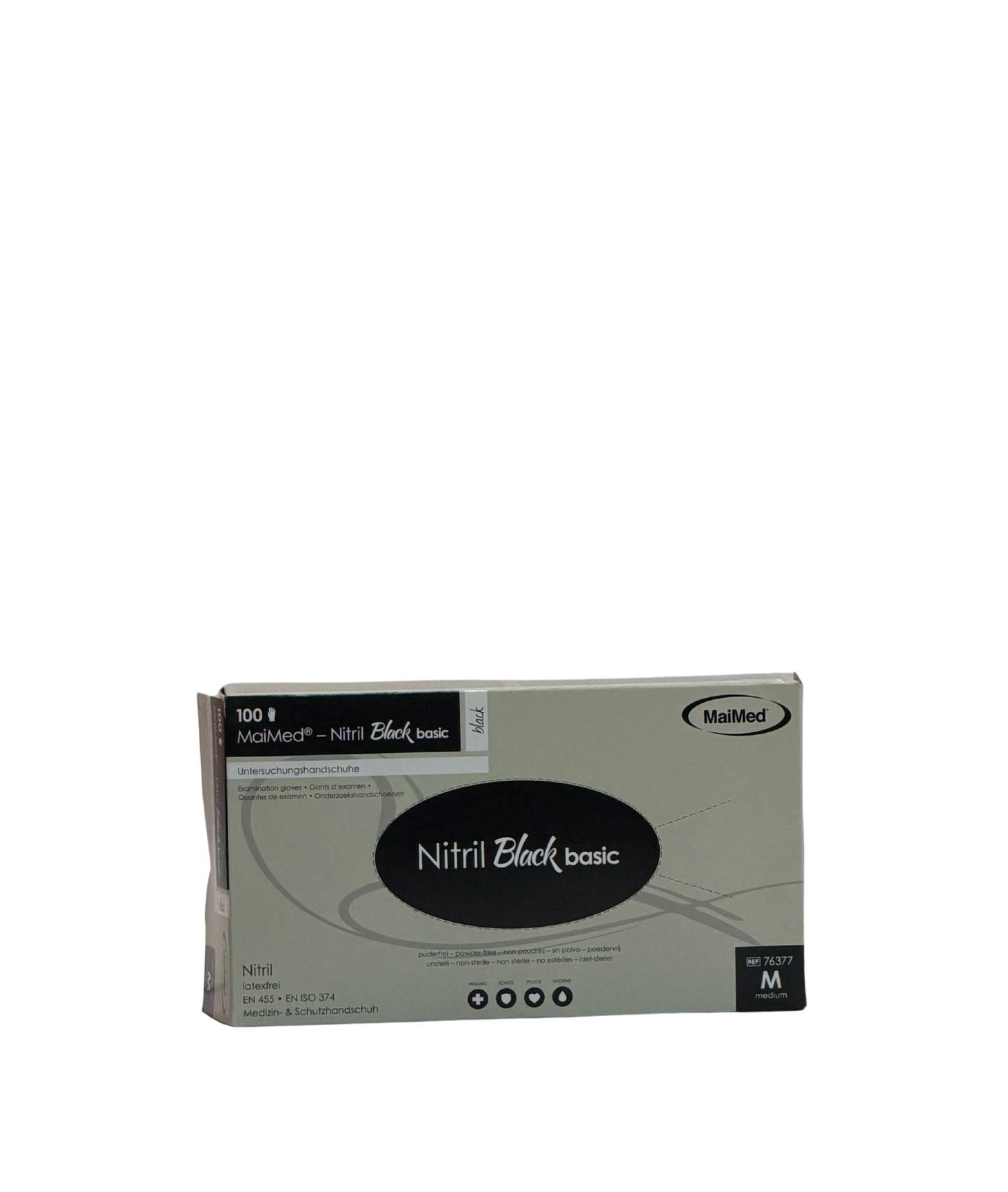 Latex Handschuhe Schwarz Gr.M