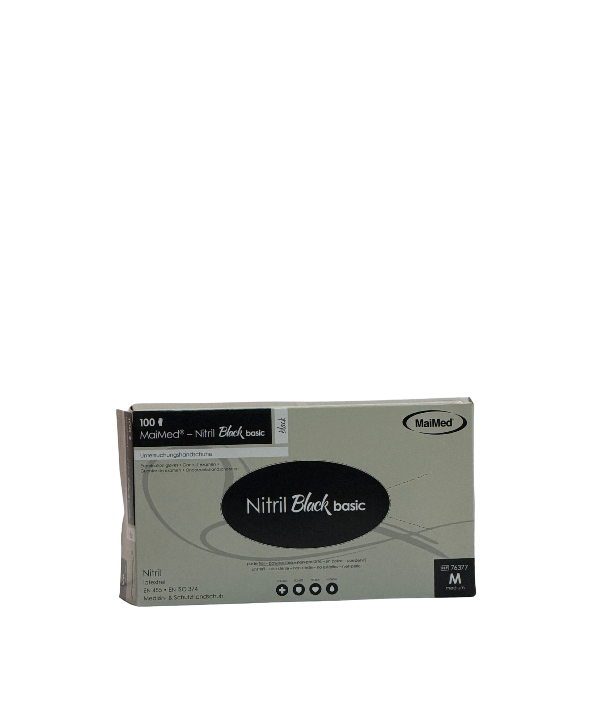 Latex Handschuhe Schwarz Gr.M