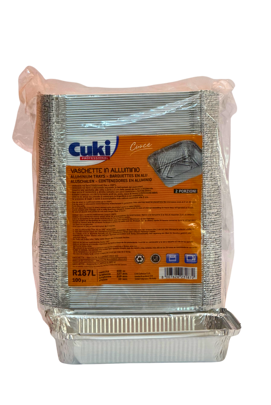 R187Alu Nudelschale 100Stk.