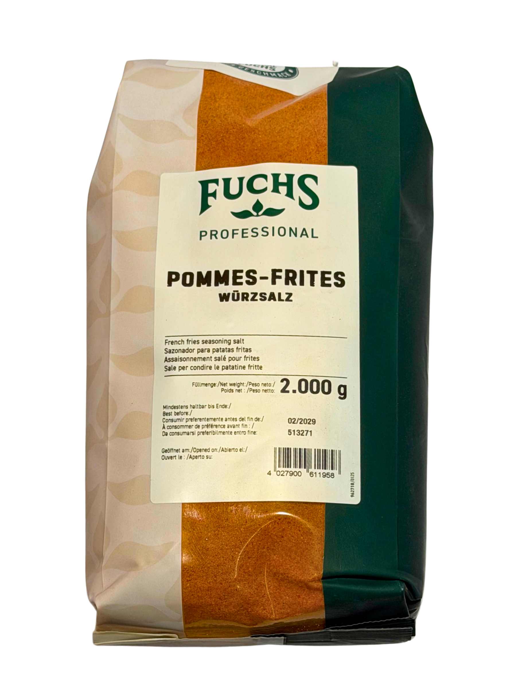 Fuchs Pommes Wrzsalz 2kg