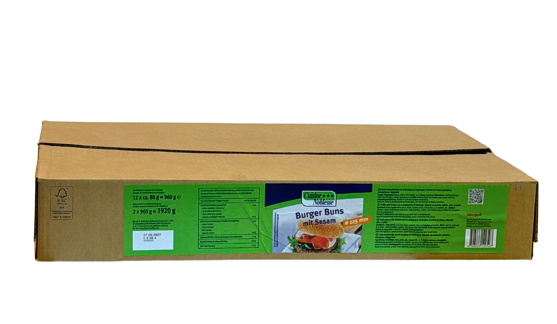 Sesambröt. HattingSchuls 24x80g
