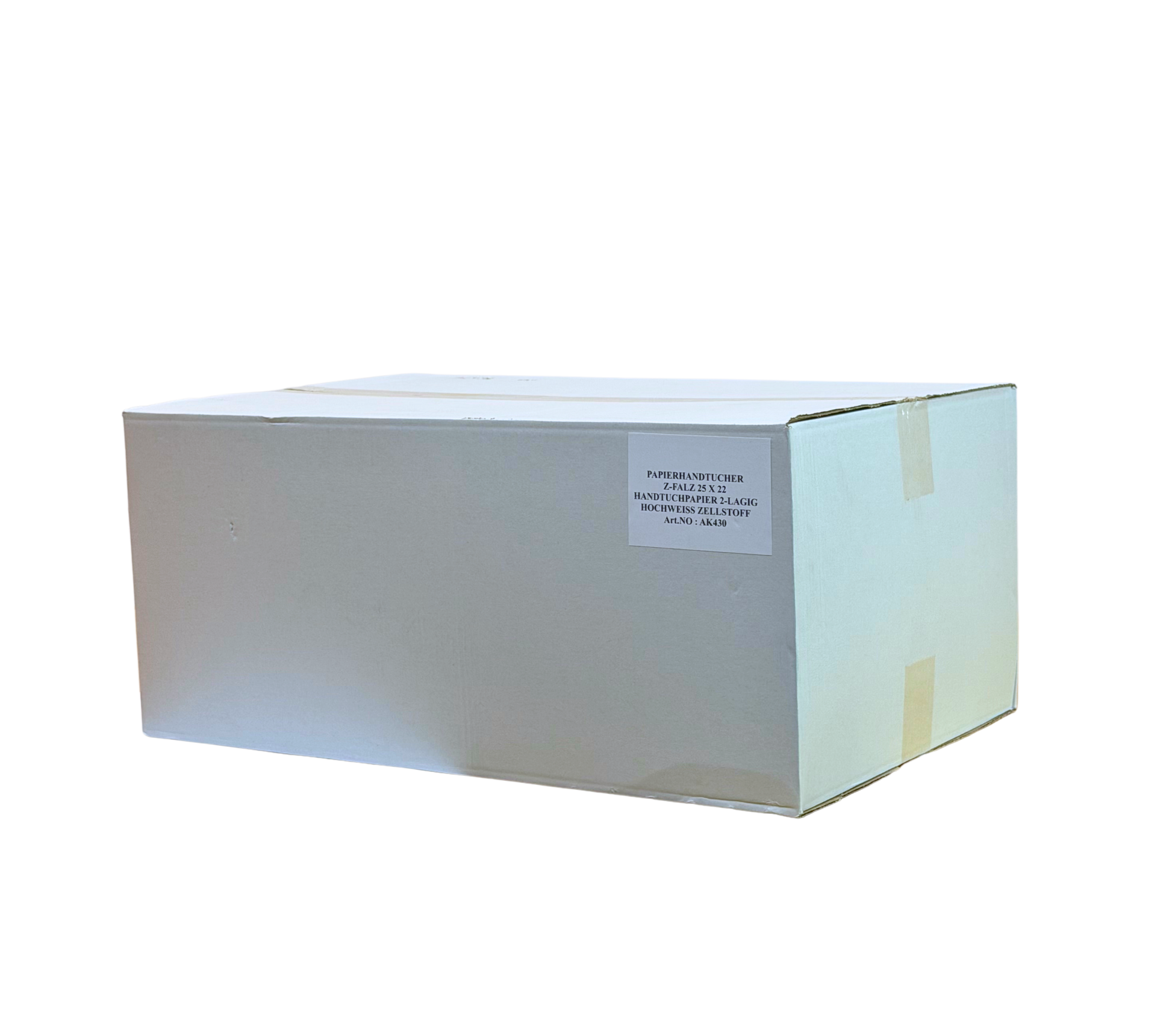 Weisse Papierhandtcher 2 Lagig 25x22cm 20x160 AK430