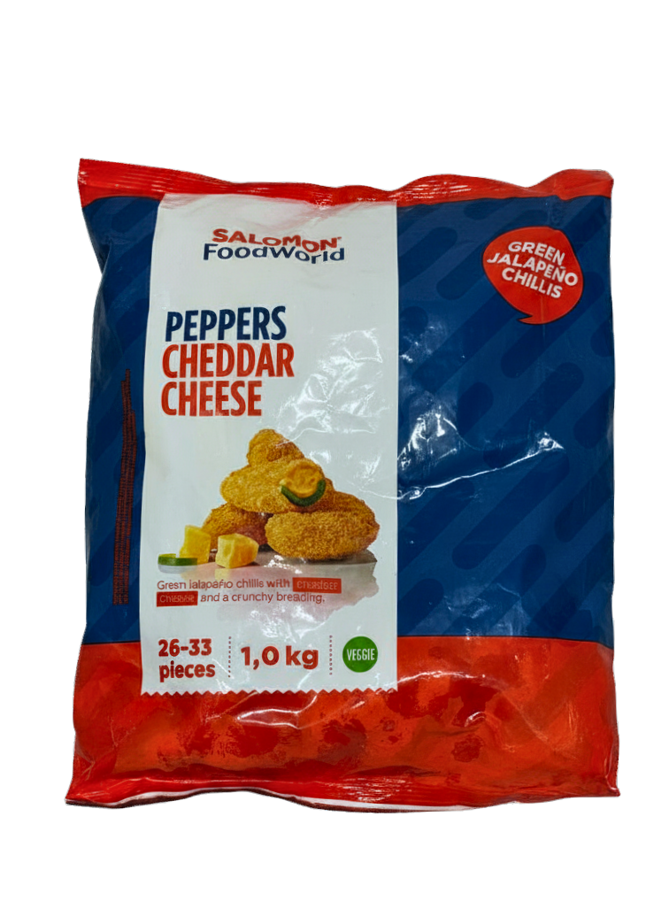 Salomon Peppers Cheddarkäse 1Kg