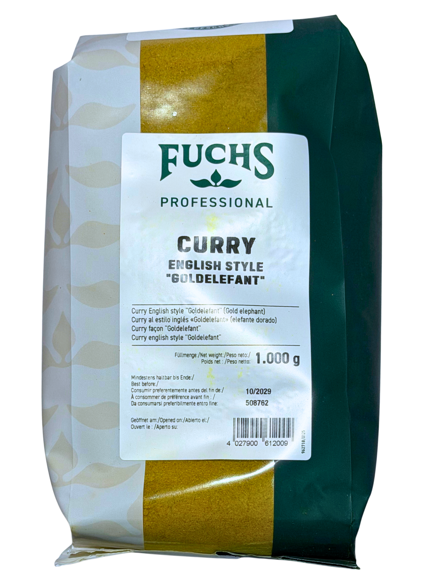 Fuchs Curry Elefant 1kg English style
