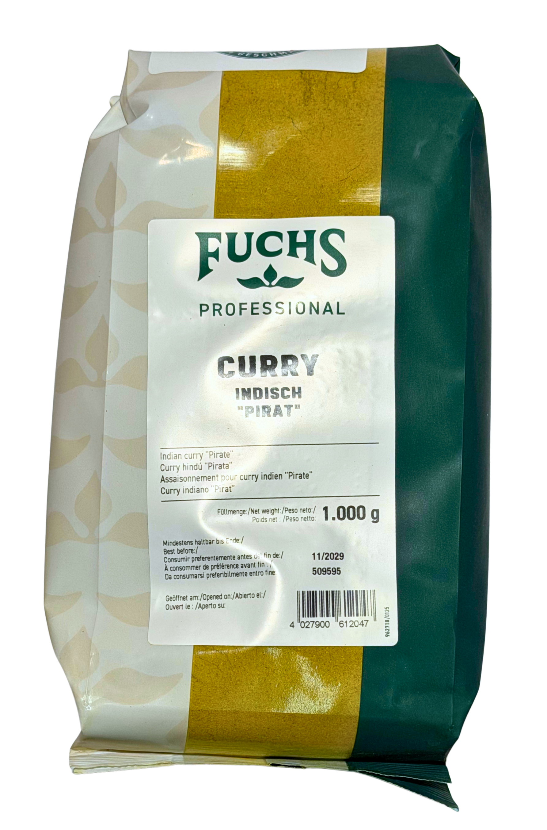 Fuchs Curry Pirat Indisch 1 Kg