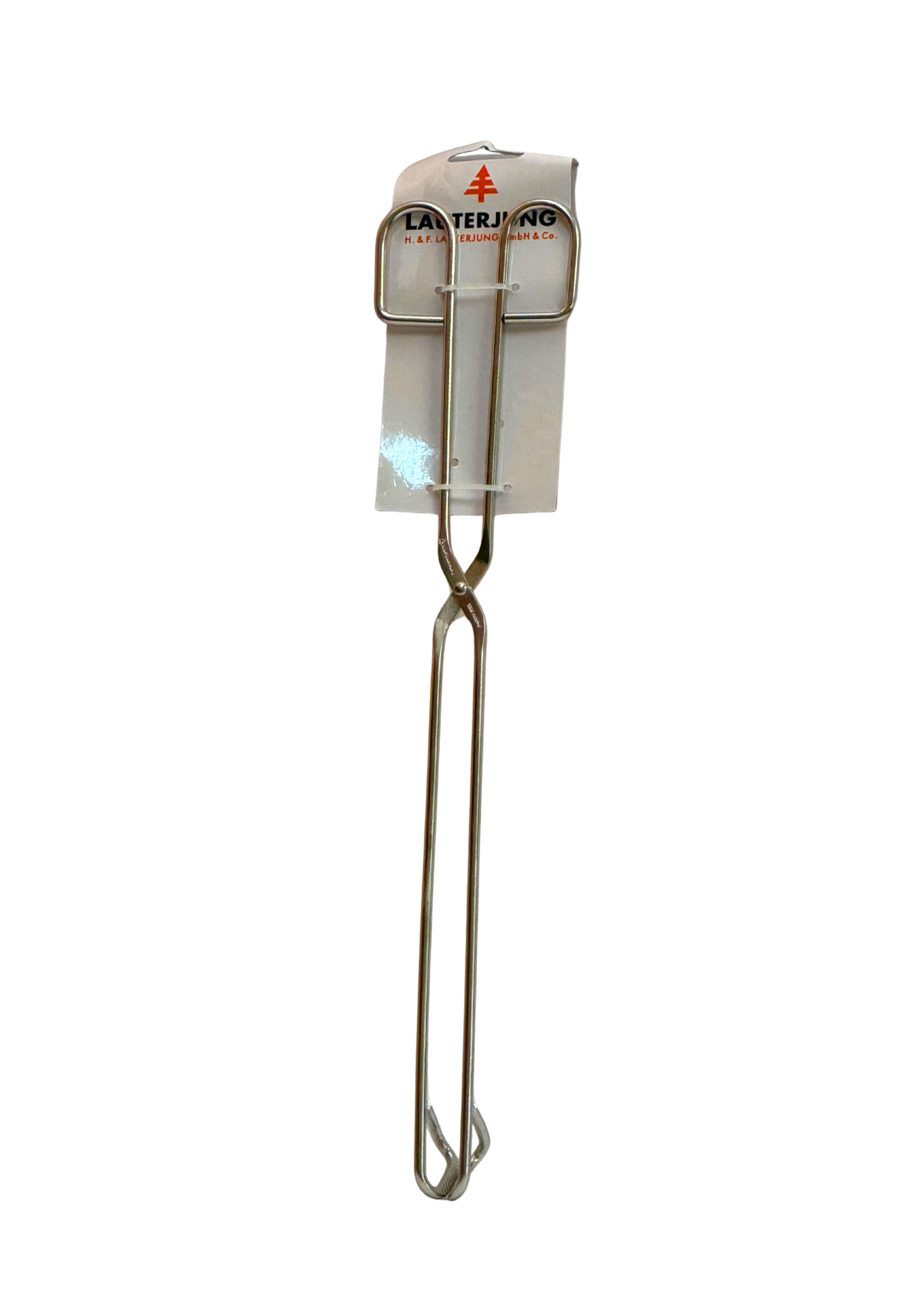 Grillzange 38cm verchromt 11114