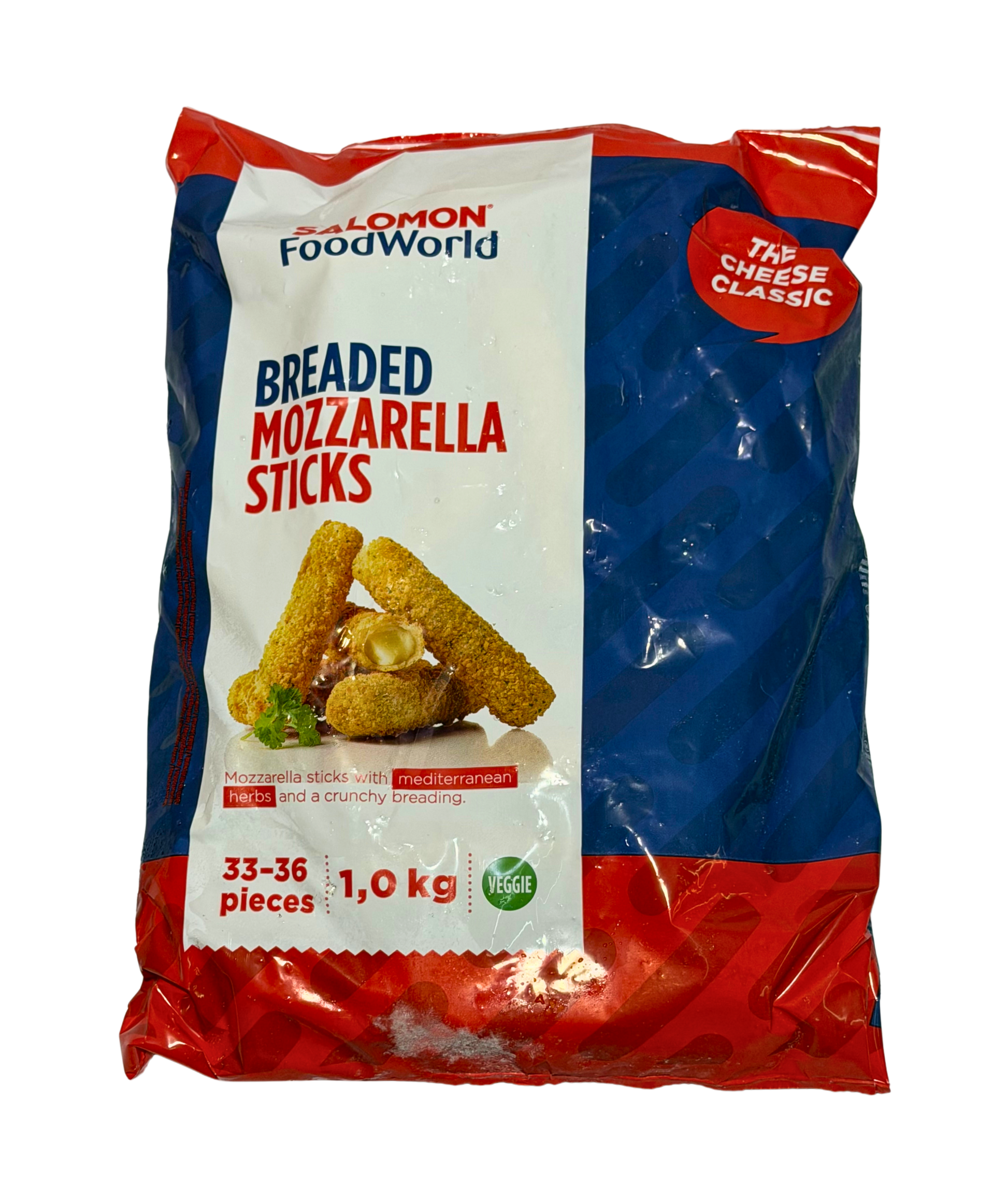 Salomon Breaded Mozzarella Sticks 1kg