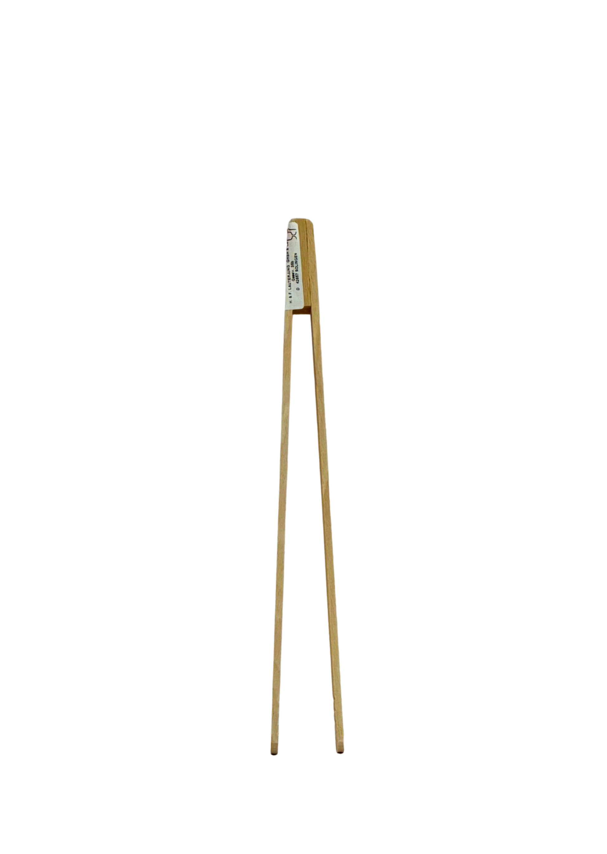 Wurst Gurkenzange Buchenholz 29cm 38973