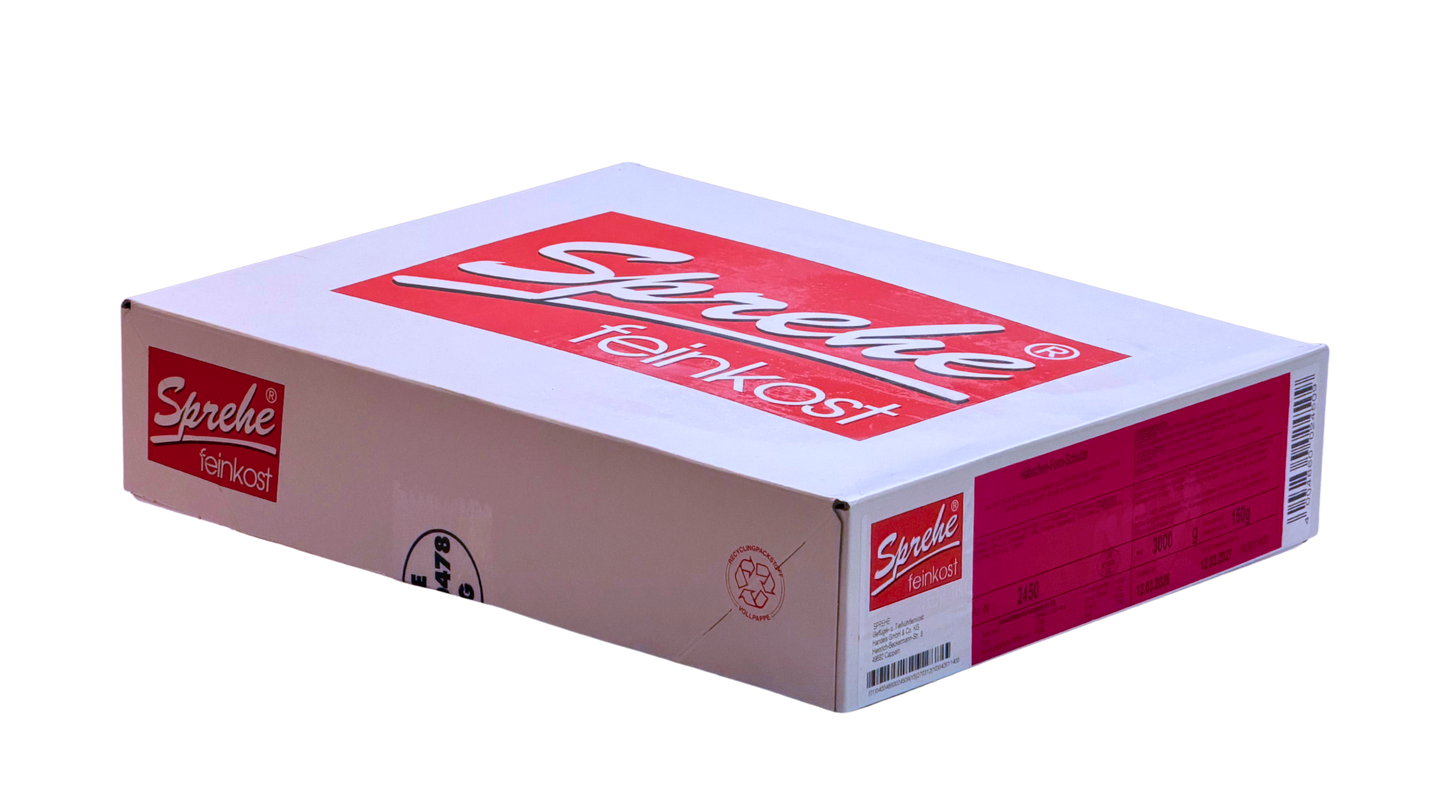 150g3Kg Sprehe Hähnchen Schnitzel Paniert
