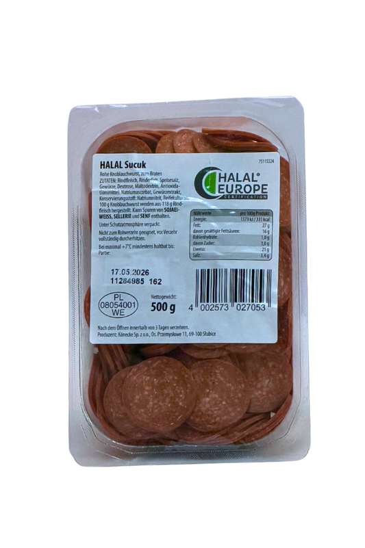 Halal Sucuk 500gm
