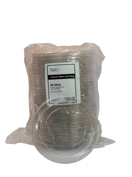 Salatschale Flachdeckel 18cm 10001200ml 50Stk-2