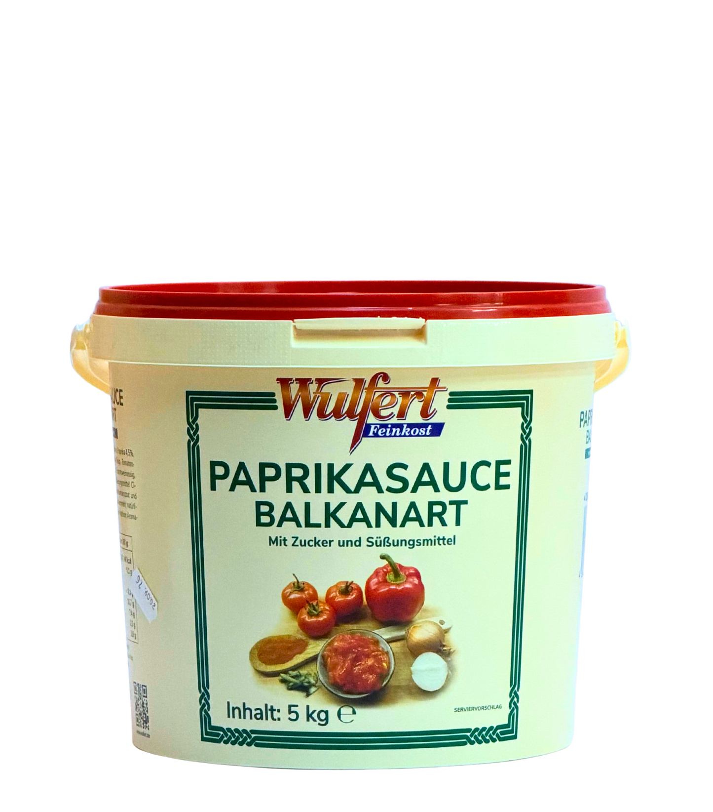 Wulfert Paprikasauce Balkan Art 5Kg Eimer