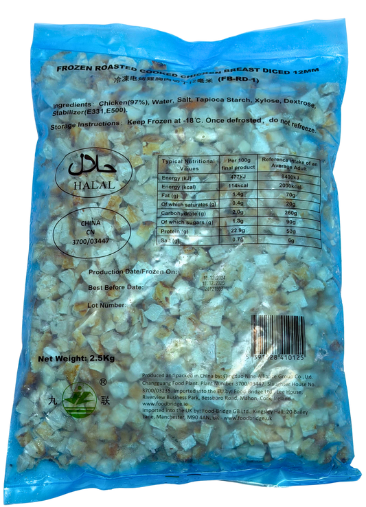 Hähnchenwrfel 2,5Kg gegart