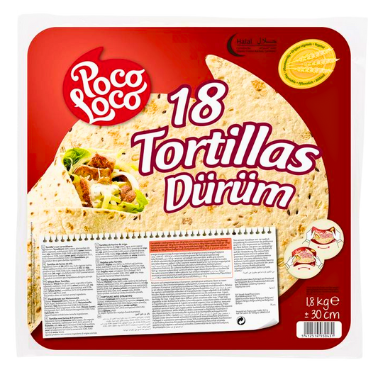 Poco Loco Drm Tortillas 18 Stk