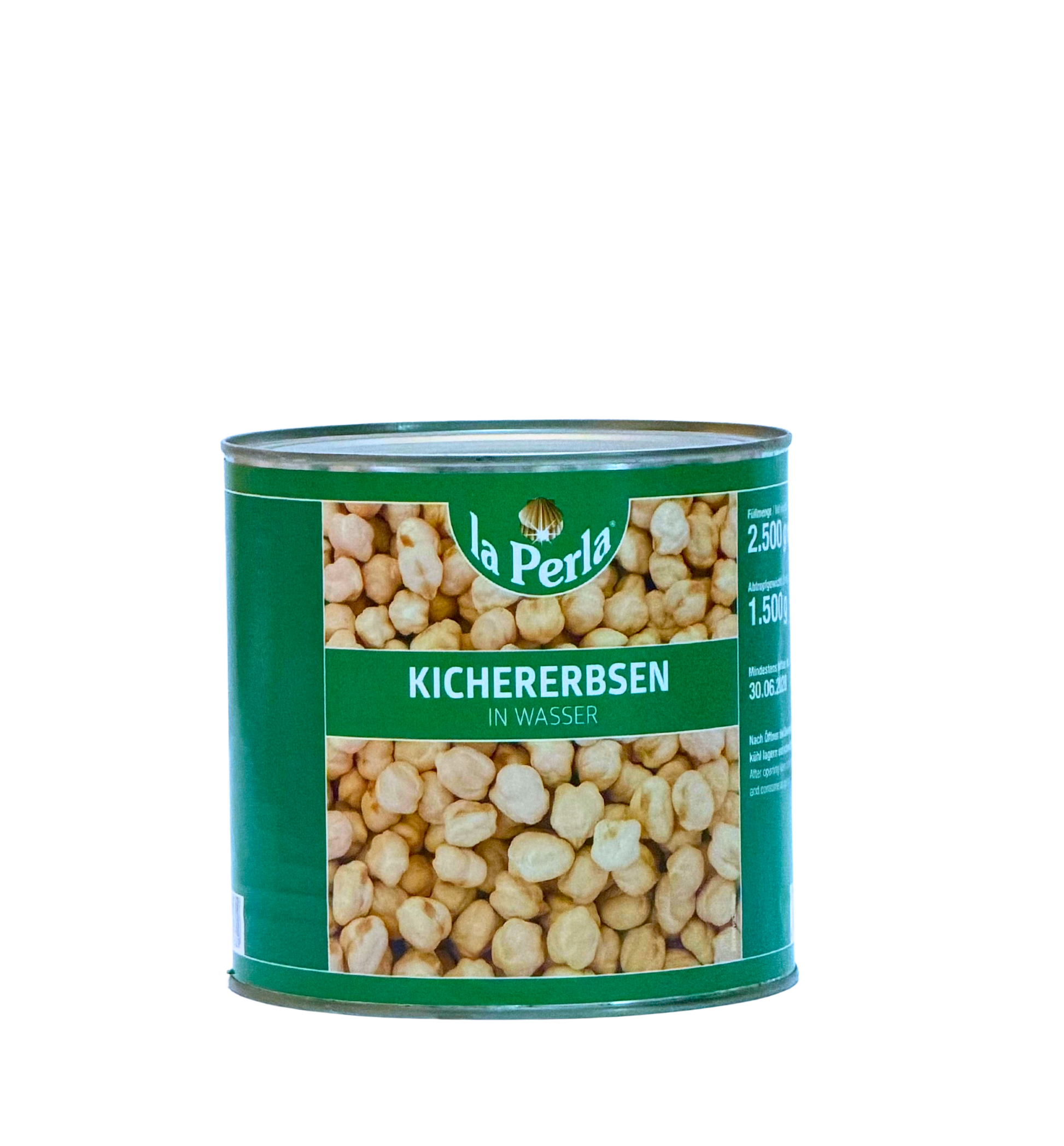 La Perla Boiled ChickPeas Kichererbsen 2,5Kg