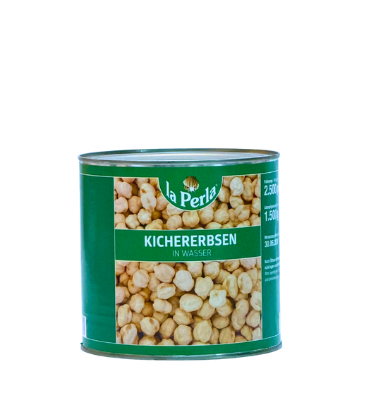 La Perla Boiled ChickPeas Kichererbsen 2,5Kg