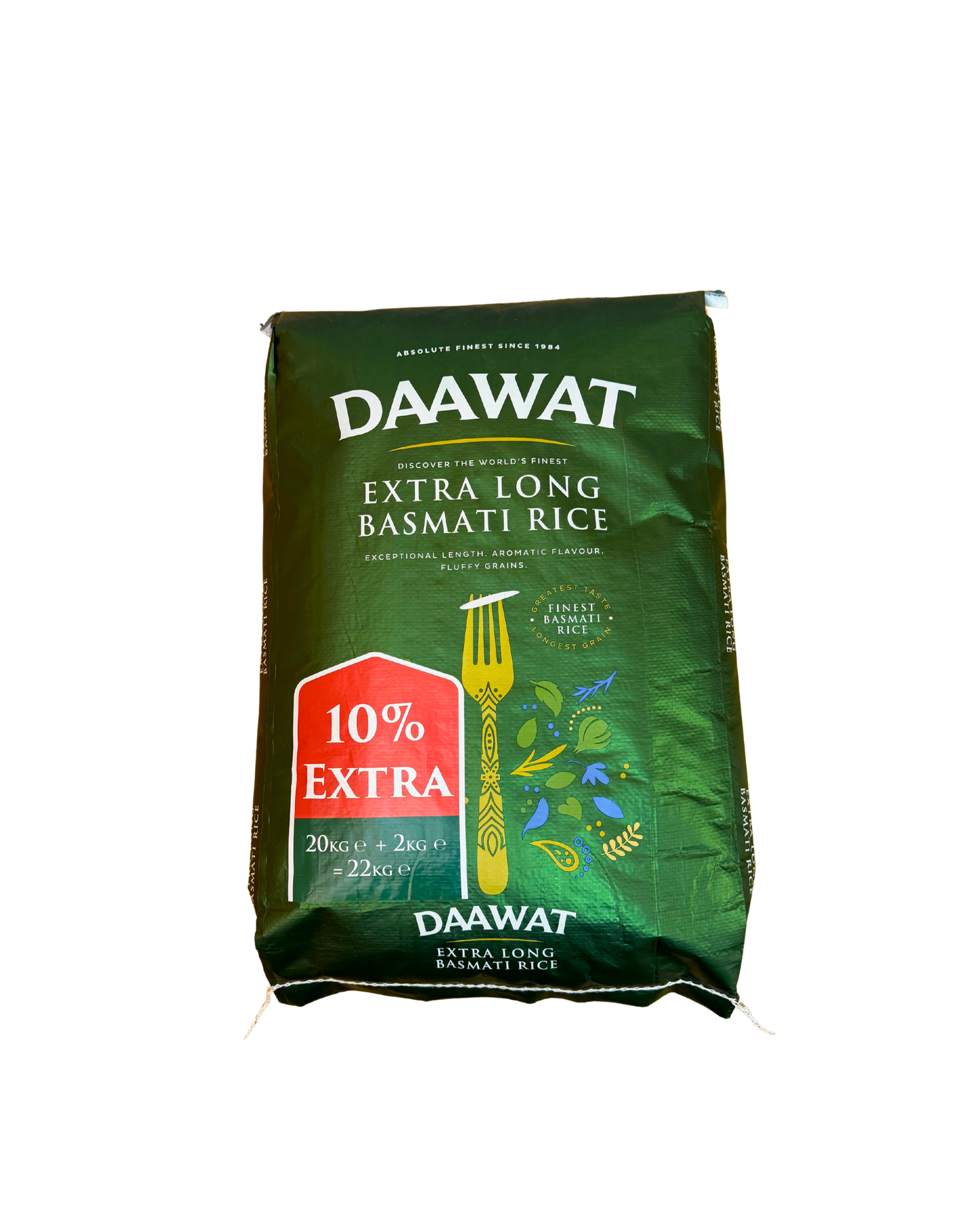 Daawat Extra long Basmati Reis 20Kg