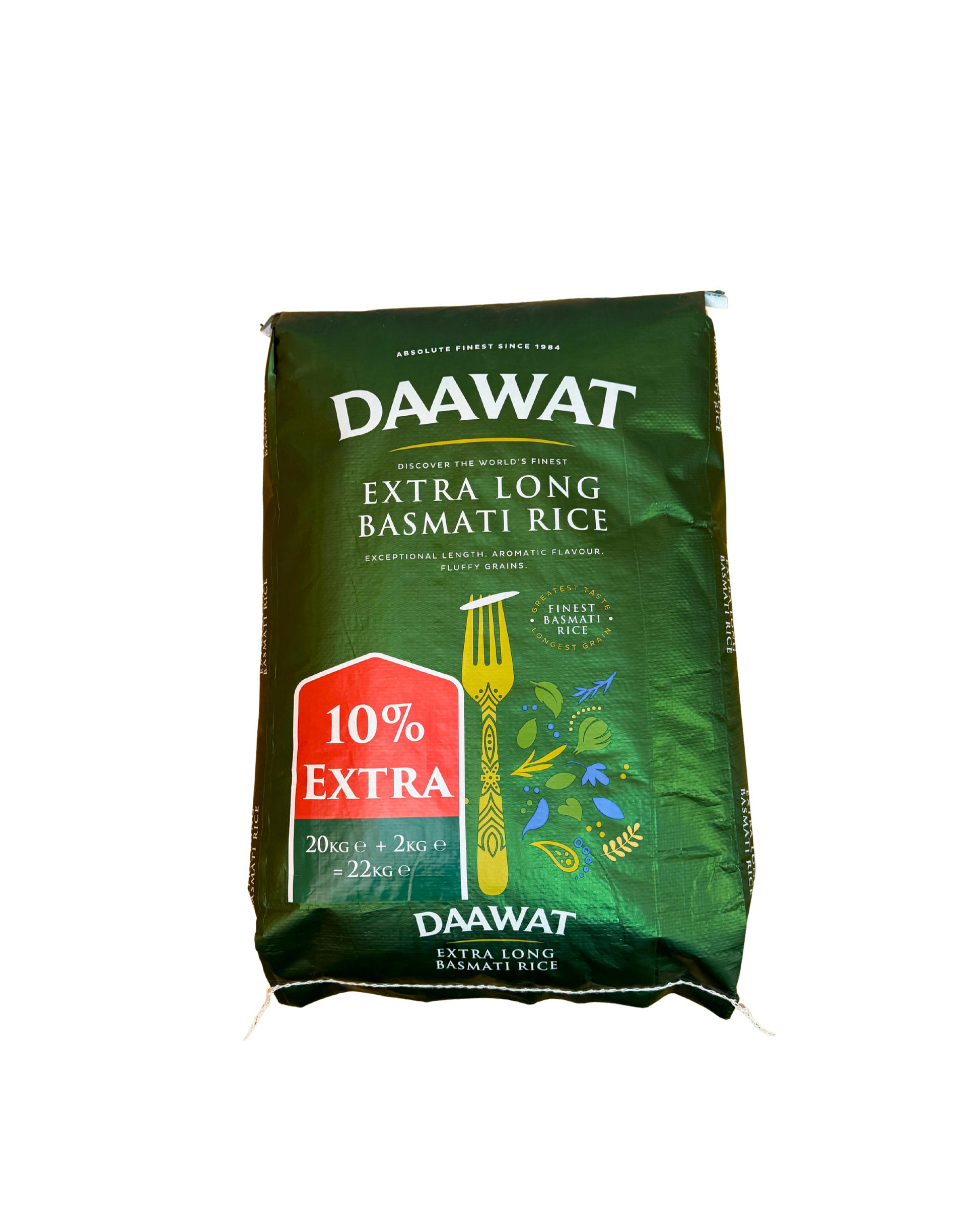 Daawat Extra long Basmati Reis 20Kg