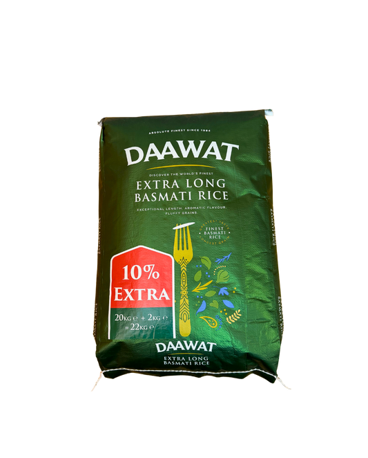 Daawat Extra long Basmati Reis 20Kg