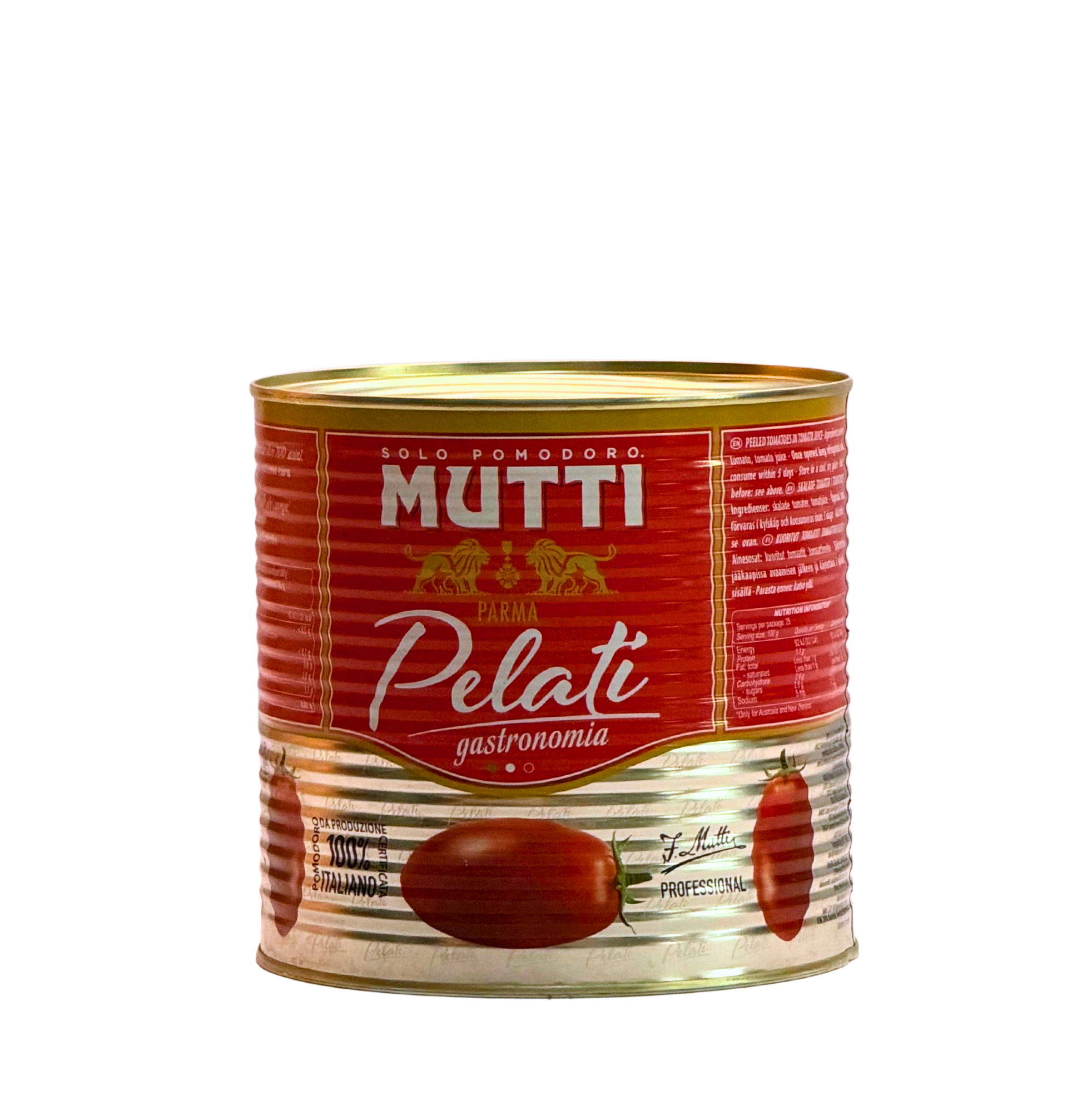 Mutti Tomaten geschält Gastronomia 31 Ds.