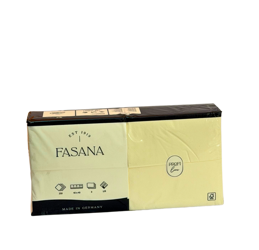 Servietten 3 Lagig Creme 14 F 33x33 250Stk. 228555