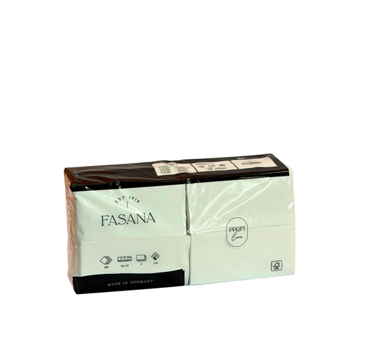Servietten 3 Lagig Weiss 18F 33x33 250Stk.